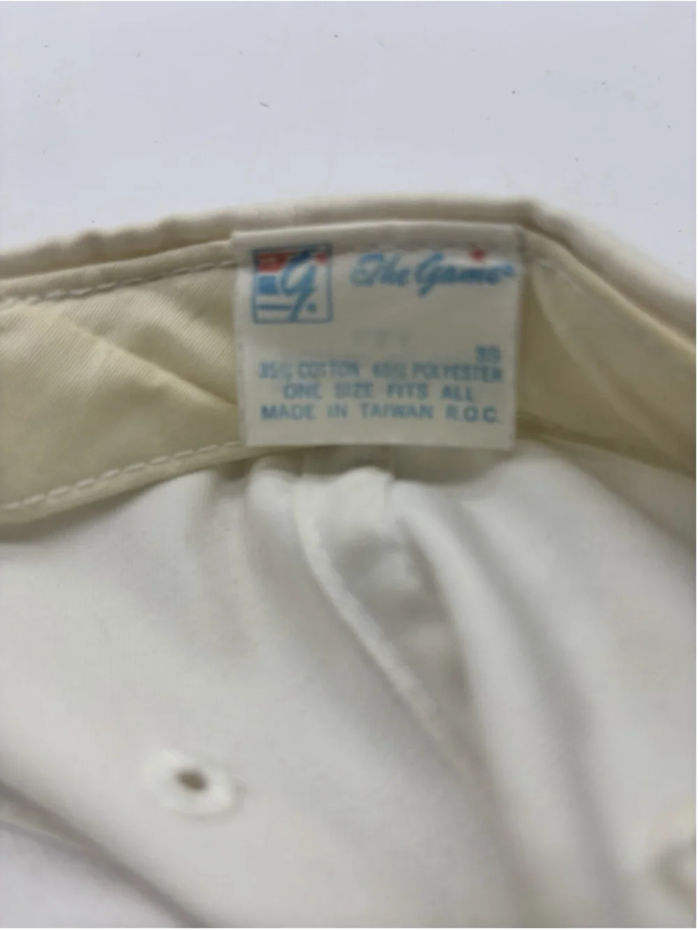 The Game Hat Atlanta 1996 Olympics Men OSFA White Green Snapback Vintage 90s